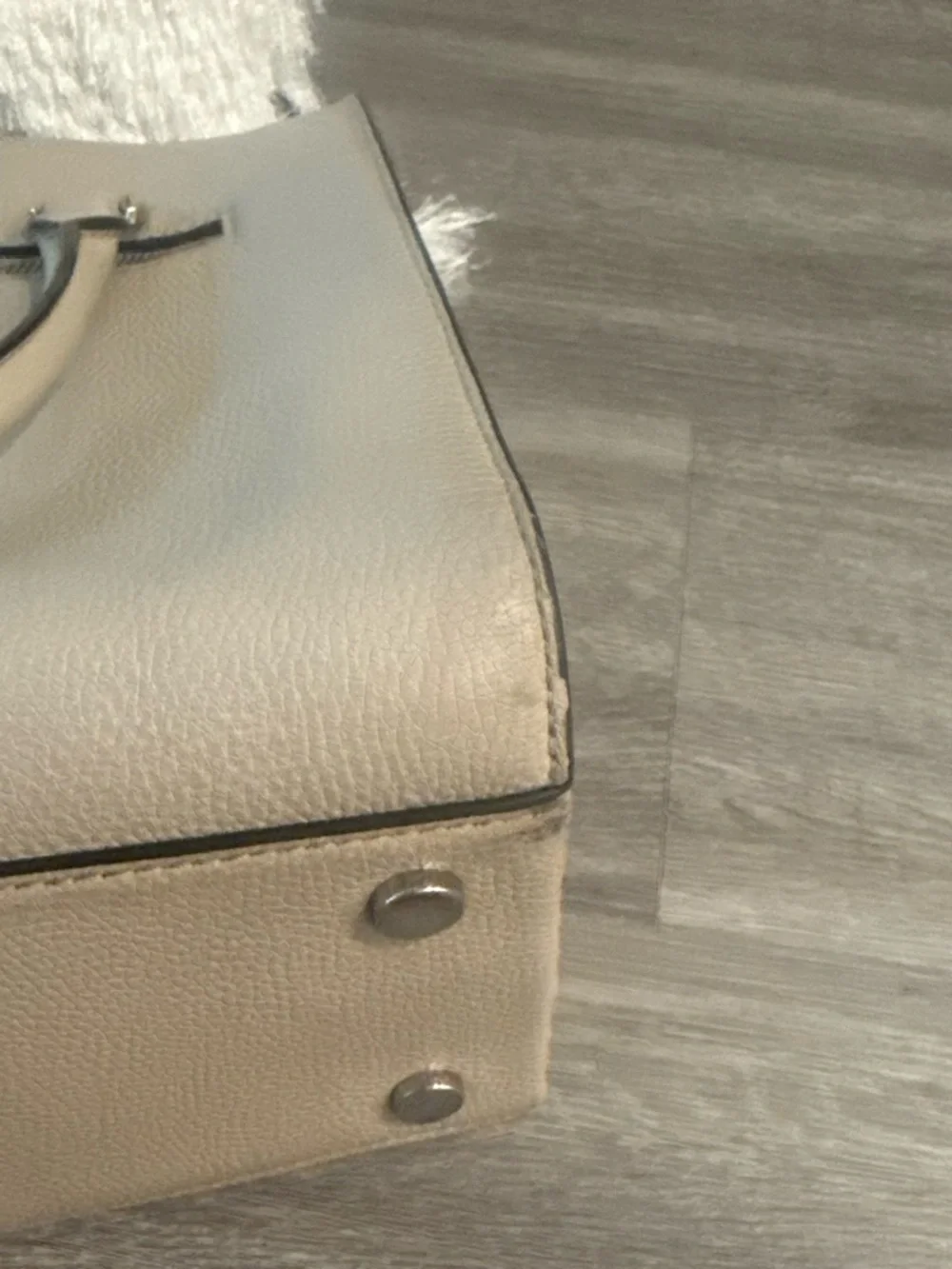 Michael Kors Beige Leather Shoulder Bag Set - Handbag, Crossbody & Wallet